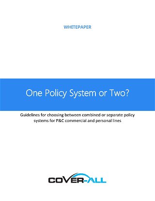 One Policy System or Two?