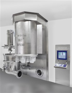 BFS Bohle Fluid Bed Systems, multipurpose equipment for drying, granulation and coating