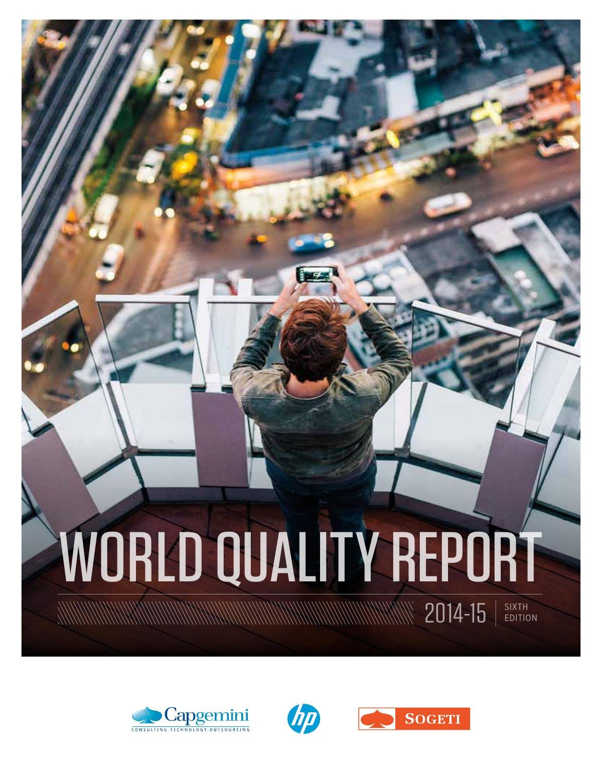 World Quality Report 2014-15