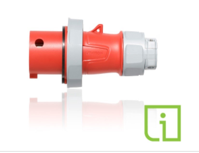 Roll over to zoom LEV Series IEC Pin & Sleeve Plug with Inform™ Technology