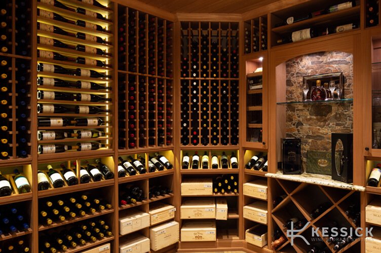 Estate Series Wine Cabinetry