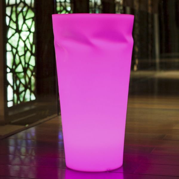 Disco Illuminated Planter