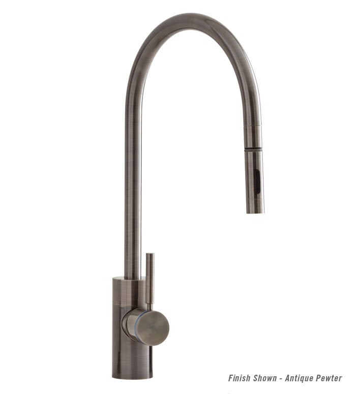 Contemporary PLP Extended Reach Pull Down Faucet