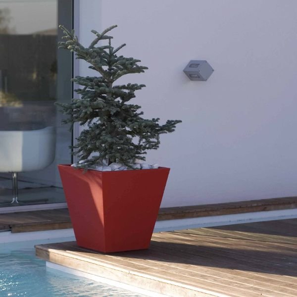 Tapered Square Outdoor Planter