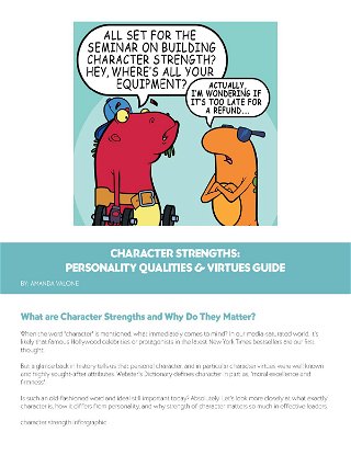 Character Strengths: Personality Qualities & Virtues Guide
