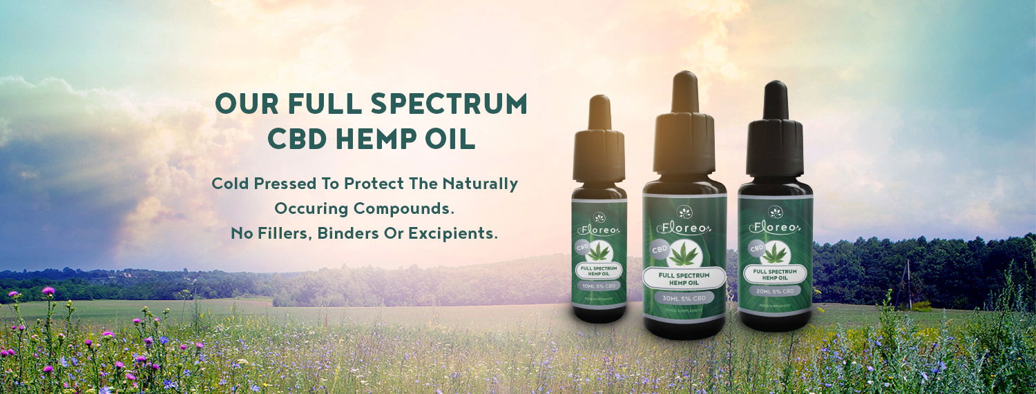 Whole hemp cold-pressed CBD oil 5% CBD / >0.0003% THC