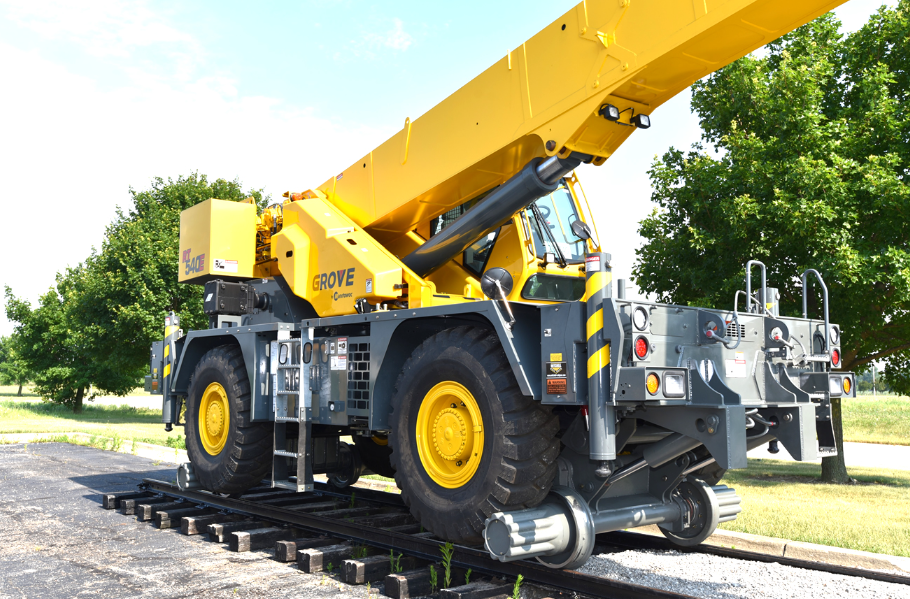 Grove 530/540 (30-40 Ton) RT Crane Friction Drive Hi-Rail