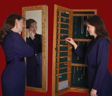 Jewelry-Closet™ Mirrored Cabinets