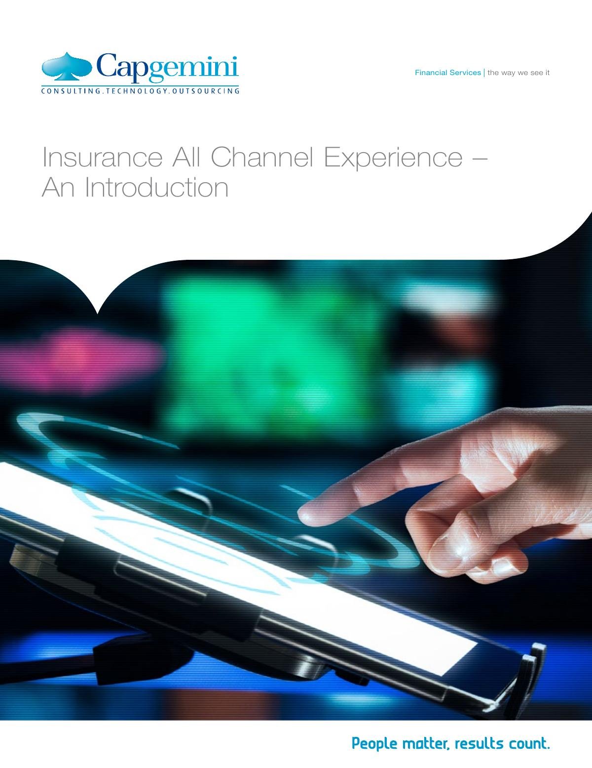 Insurance All Channel Experience – An Introduction