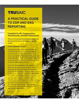 A Practical Guide to Sustainability and Social Responsibility Reporting
