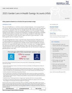 2023: Gender Lens in Health Savings Accounts (HSA)