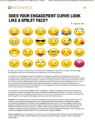 Does Your Engagement Curve look like a Smiley Face?