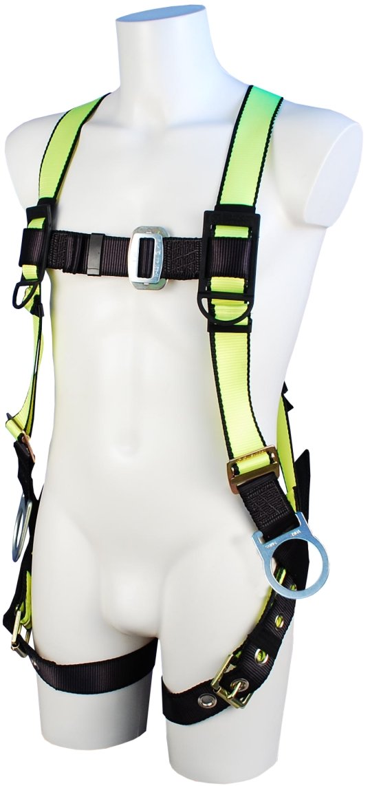 Fall Safe X-treme No Tangle Single D Positioning Harness