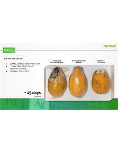 Additive for flexible packaging to make food better, safer and longer.