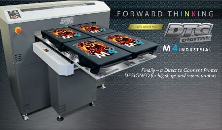 DTG M4 Commercial Direct to Garment Printer