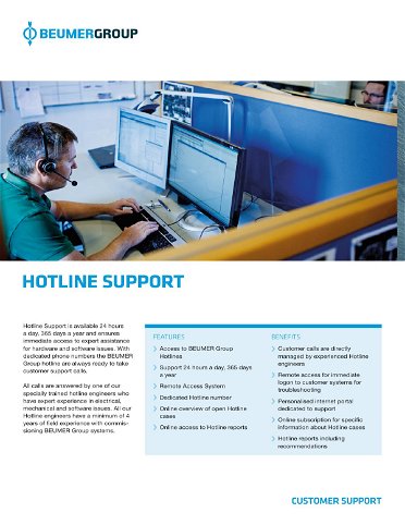 Hotline Support