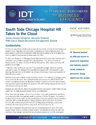 South Side Chicago Hospital HR Takes to the Cloud