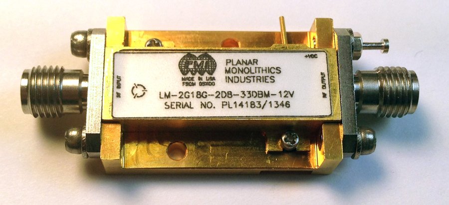 LM-2G18G-2D8-33DBM-12V Active Limiter