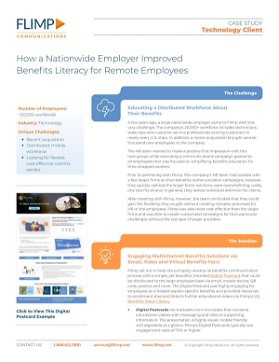 How a Nationwide Employer Improved Benefits Literacy for Remote Employees