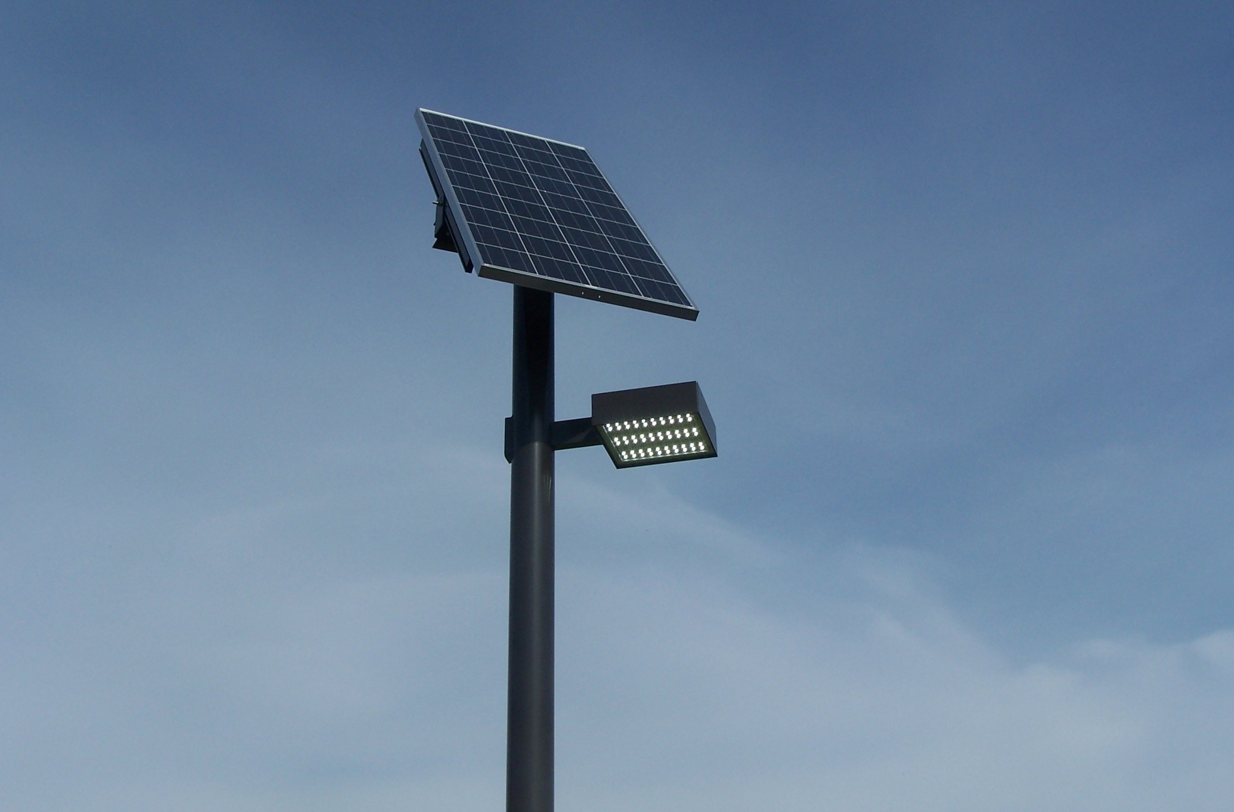 Shoebox Series - Solar Powered LED Area Lighting