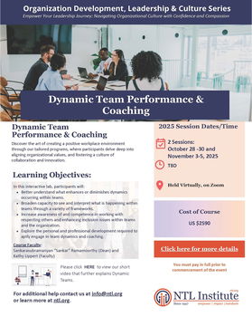 Dynamic Team Performance & Coaching