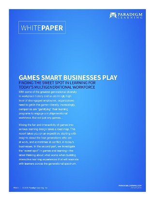 Games Smart Companies Play