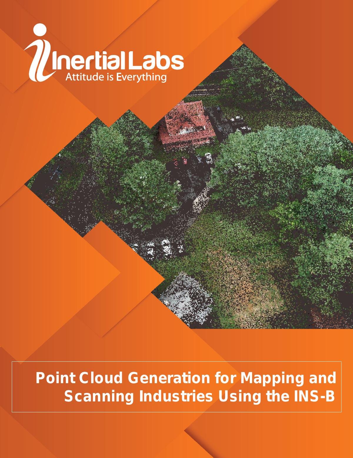 Point Cloud Generation for Mapping and Scanning Industries Using the INS-B