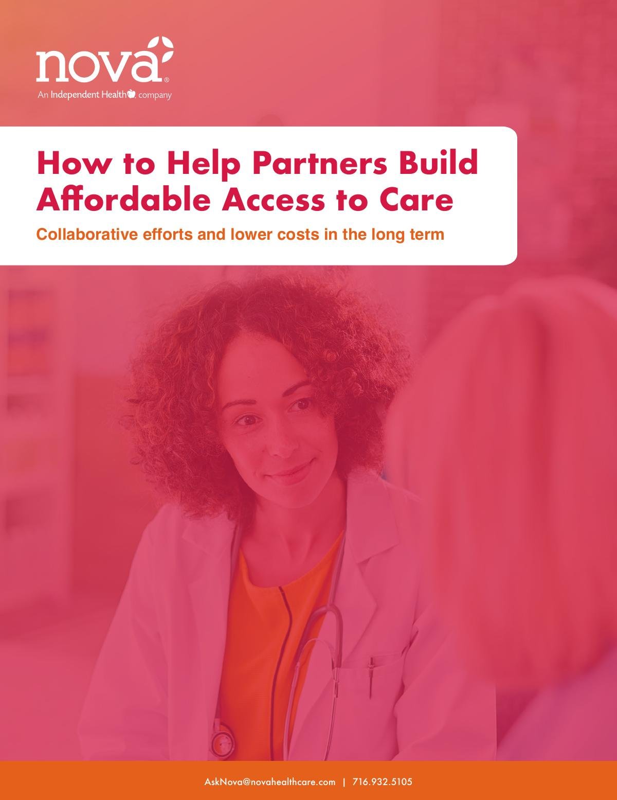 How to Help Partners Build Affordable Access to Care