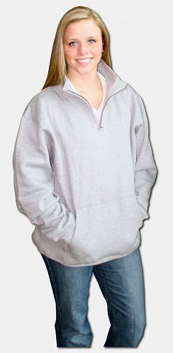 Quarter Zip Mock Collar