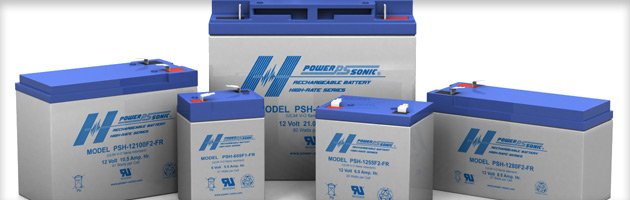 PSH High Rate Discharge Rechargeable Batteries