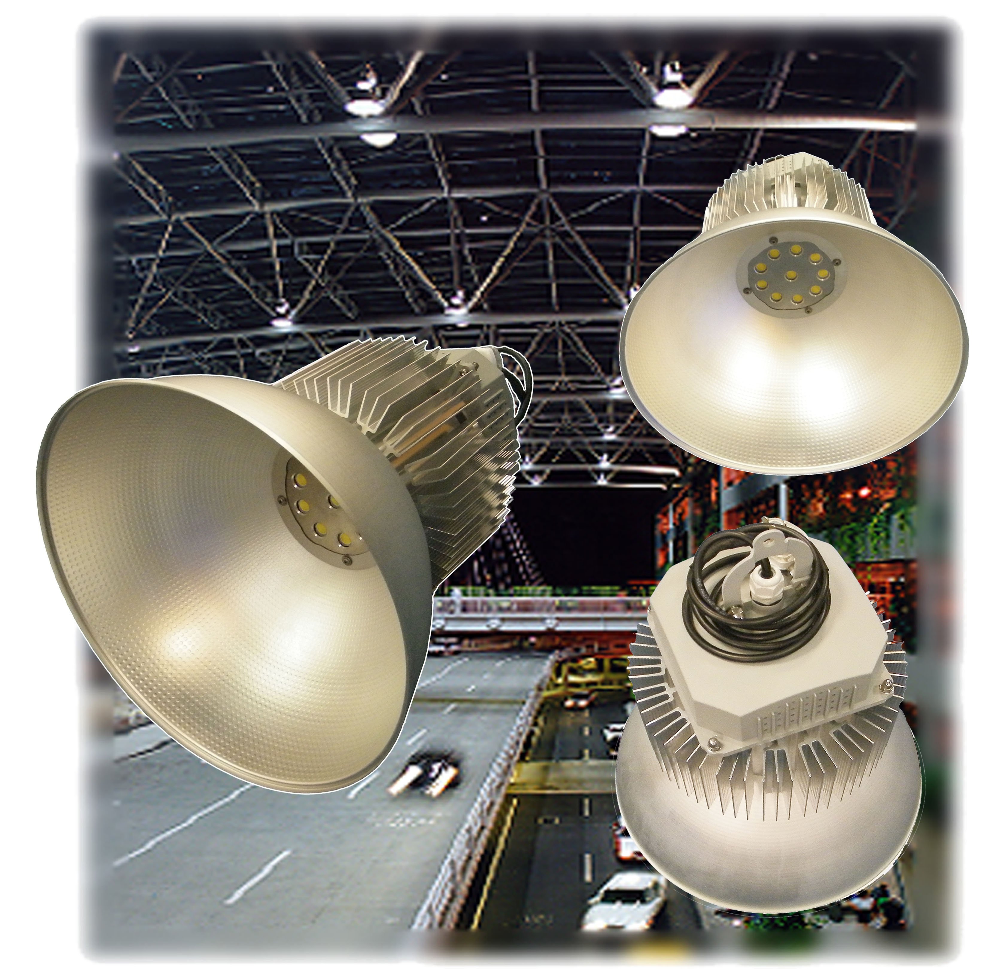 UltraBrite™ Series LED High Bay / Low Bay, ETL Certified, up to 200W 15000lumen Output