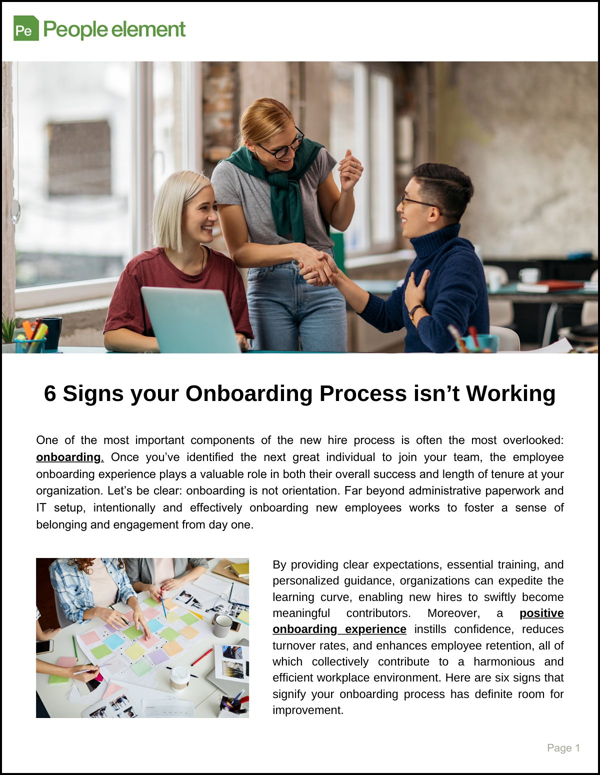 6 Signs Your Onboarding Process Isn't Working