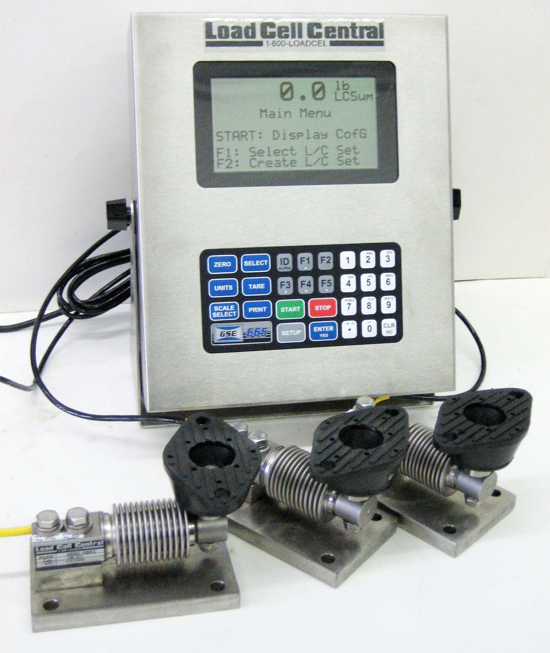 Center of Gravity Load Cell System