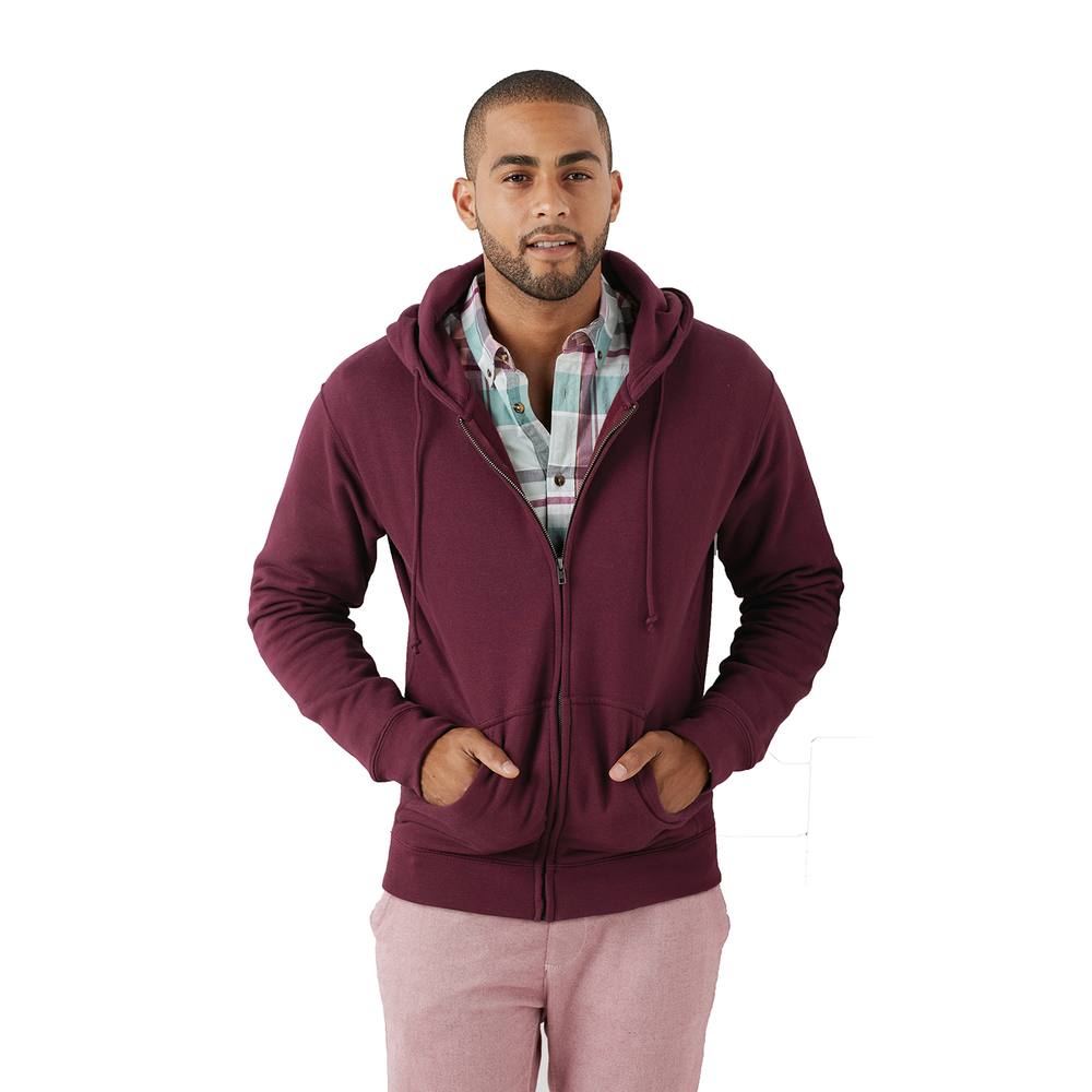 Delta Fleece Adult Unisex Heavyweight Fleece Zip Hoodie