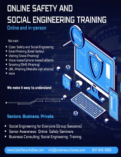 CyberSecurityEasy: We train seniors. 