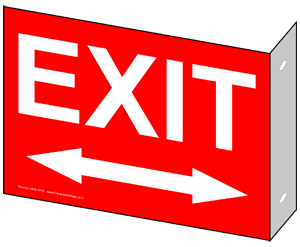 EXIT and ENTRANCE Signs & Labels