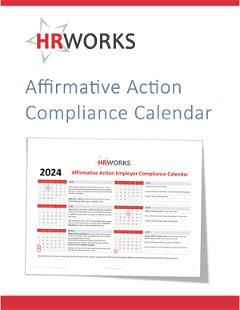 2024 Affirmative Action Employer Compliance Calendar