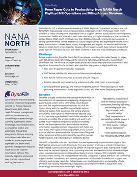 From Paper Cuts to Productivity: How NANA North Digitized HR Operations and Filing Across Divisions