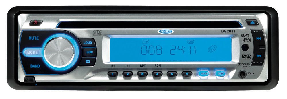 JENSEN AM/FM/CD Stereo and DVD Player