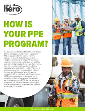 How effective is your PPE program?