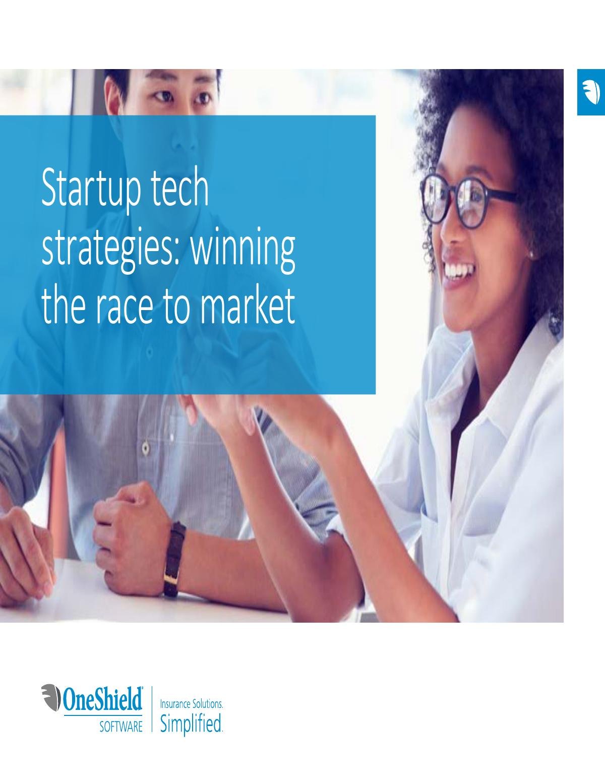 Startup Tech Strategies: Winning the Race to Market.