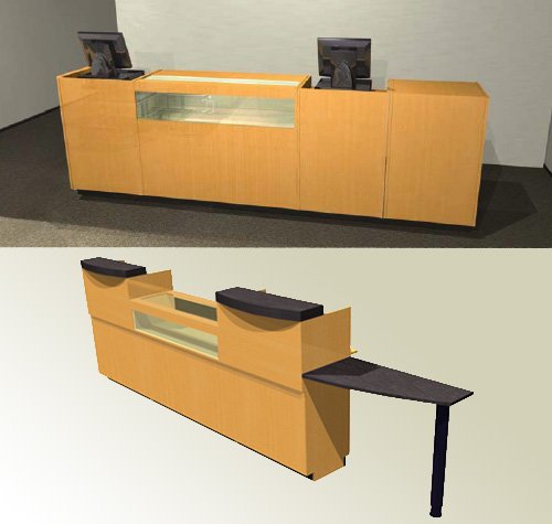 Cashwrap Counters and Cabinets