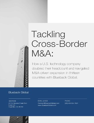 Tackling Cross-Border M&A