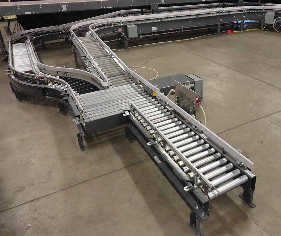 Roller Conveyors: Motor Driven Roller (MDR) & Line Shaft