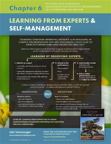 Learning from Experts and Self-Management
