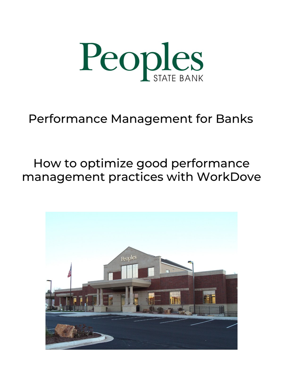 Performance Management for Banks