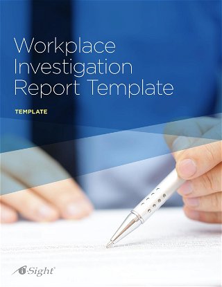 Workplace Investigation Report Template