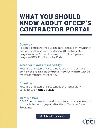 What You Should Know About OFCCP's Contractor Portal
