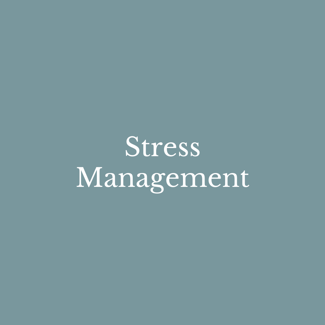 Individual Coaching for Stress Management