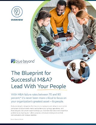 The Blueprint for Successful M&A? Lead With Your People
